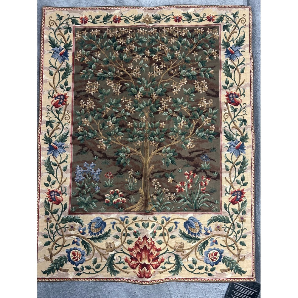 Historic Scotland William Morris Tree of Life Jacquard Tapestry 36x28